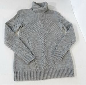 Orvis Wool Blend Cable Knit Turtleneck